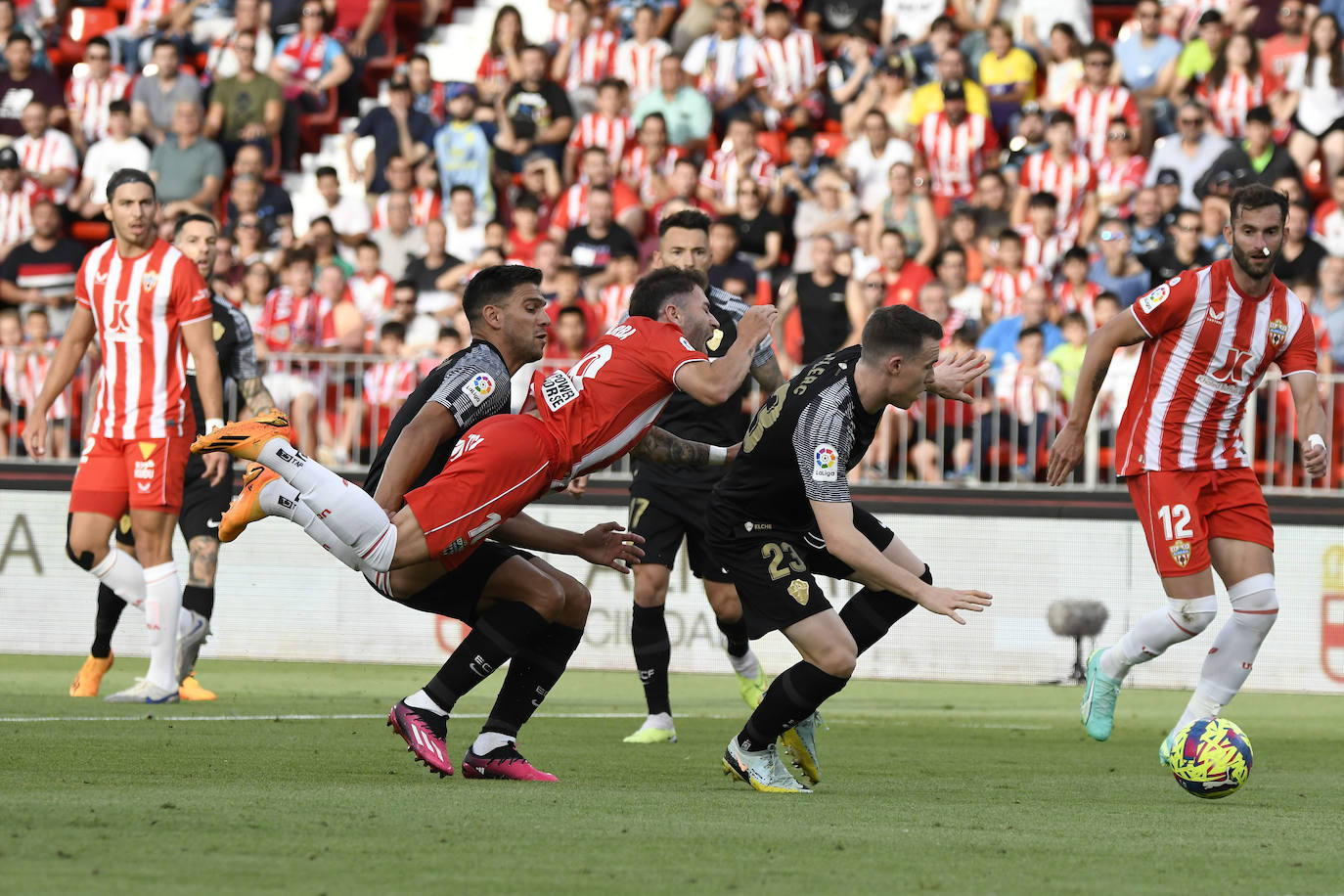 Las imágenes de la victoria del Almería ante el Elche