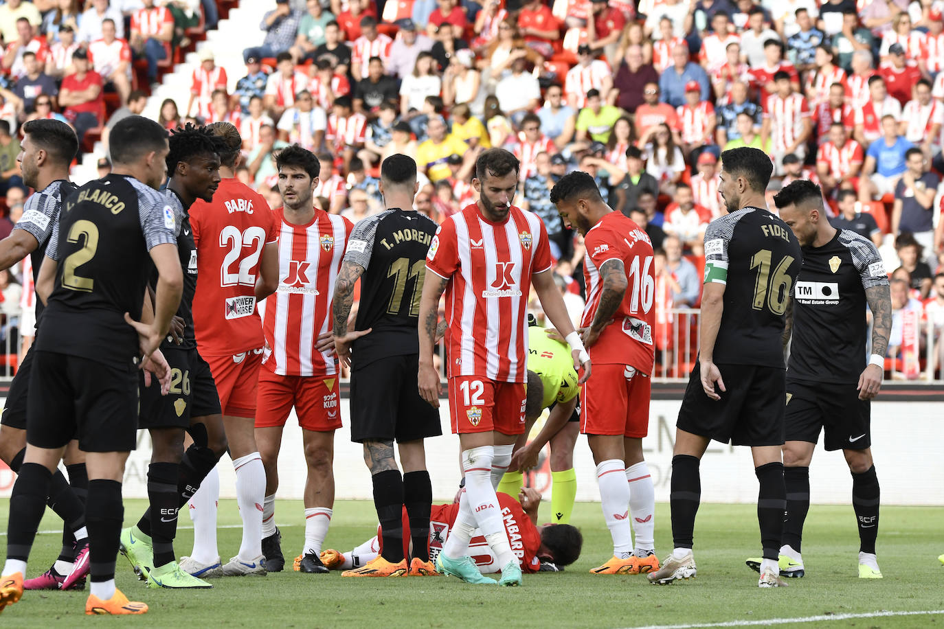 Las imágenes de la victoria del Almería ante el Elche