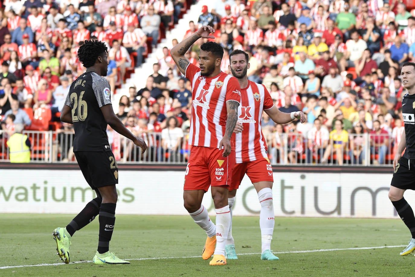 Las imágenes de la victoria del Almería ante el Elche