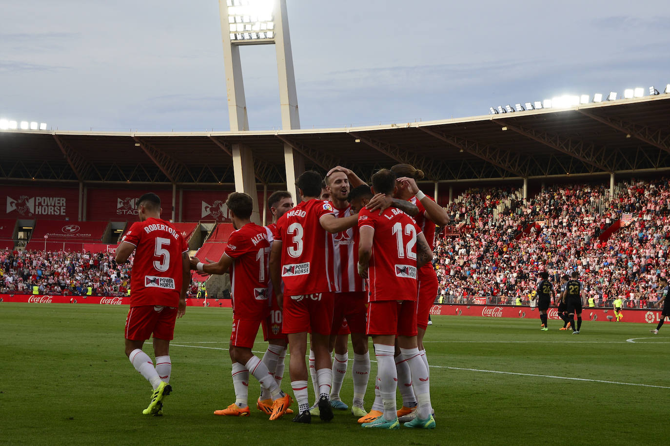 Las imágenes de la victoria del Almería ante el Elche