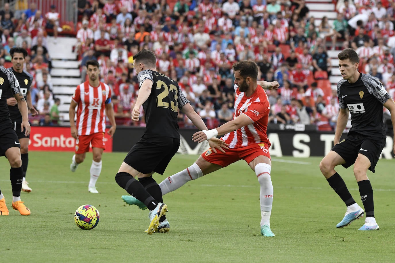 Las imágenes de la victoria del Almería ante el Elche