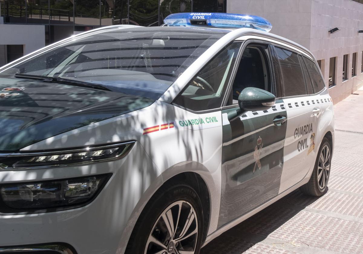 Un vehículo de la Guardia Civil.