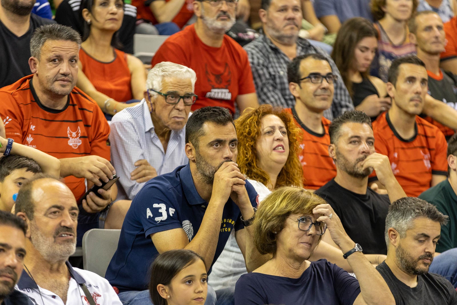 El partido entre Covirán y Zaragoza, a pie de pista