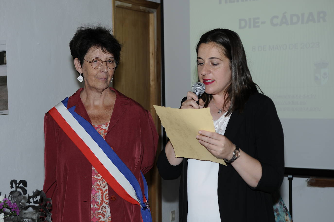 Cádiar se hermana con el pueblo francés de Die para estrechar lazos de amistad