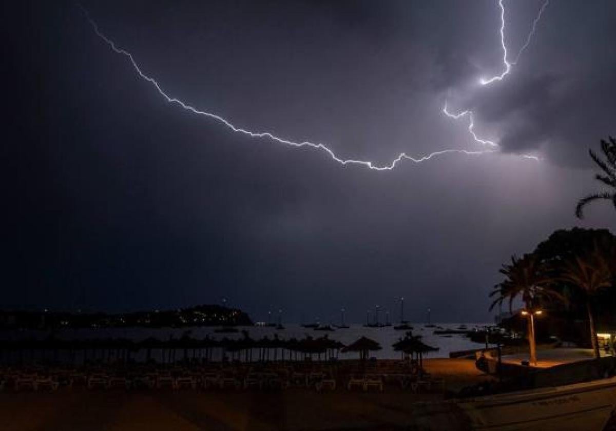 Tormentas en Andalucía.