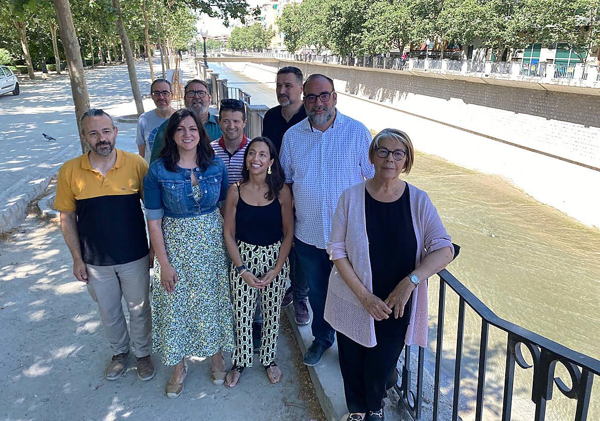 Granada Unida pide renaturalizar el Genil con un parque periurbano