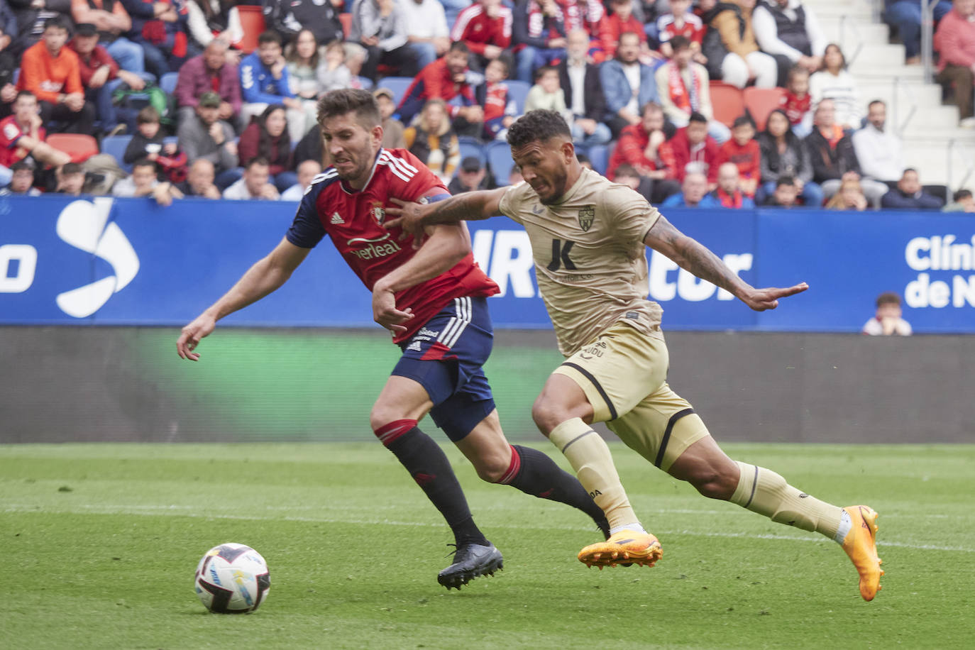 Las mejores imágenes del Osasuna-Almería