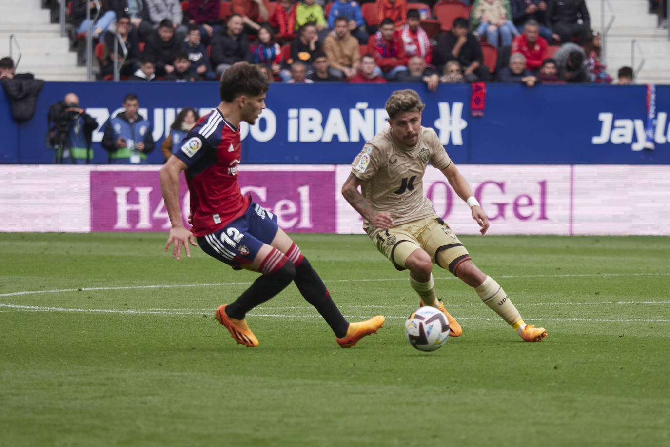 Las mejores imágenes del Osasuna-Almería