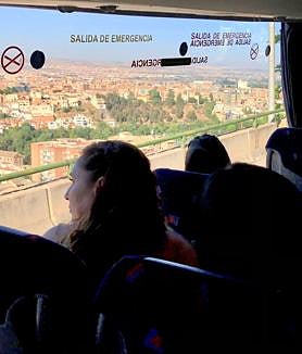 Imagen secundaria 2 - La subida en bus a la Alhambra. 
