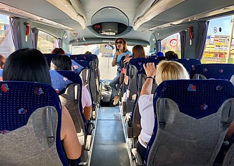 Imagen secundaria 1 - La subida en bus a la Alhambra. 