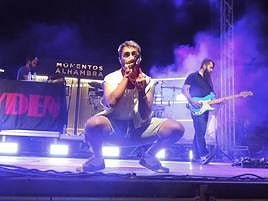 Rayden el viernes noche en Granada.