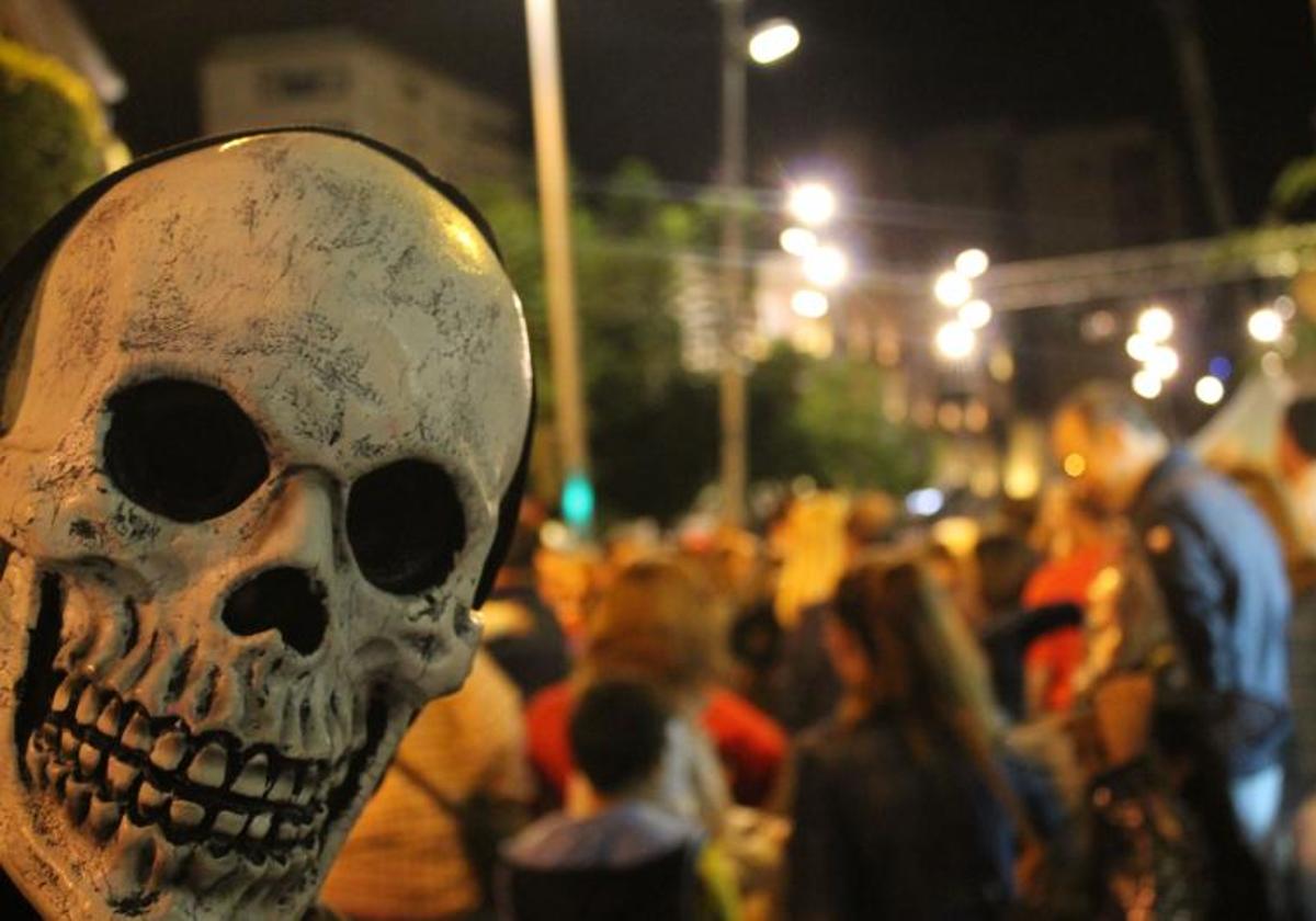 Una noche de Halloween.