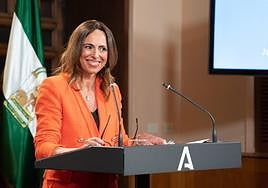 La consejera de Fomento, Articulación del Territorio y Vivienda, Rocío Díaz. s