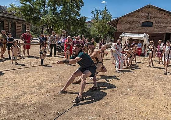 Celebración de los III Juegos Apolíneos, organizados por el colectivo de la Legión de Escipión.