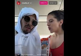 Debate por las aceitunas entre Rauw y Rosalía: «¿Qué es Jaén?»