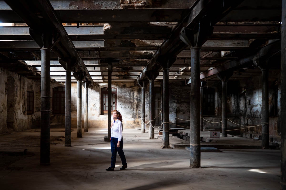 Dentro de la Azucarera