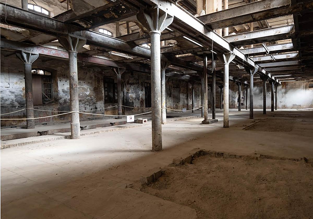 Dentro de la Azucarera