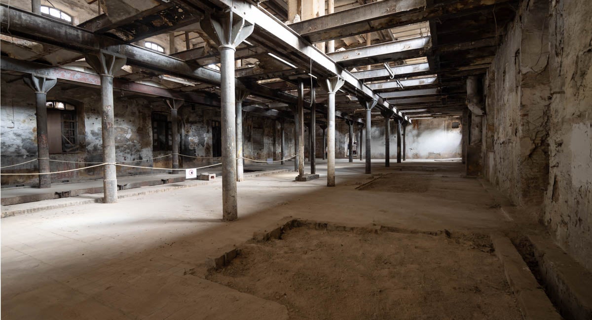 Dentro de la Azucarera