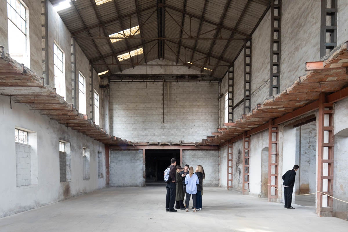 Dentro de la Azucarera