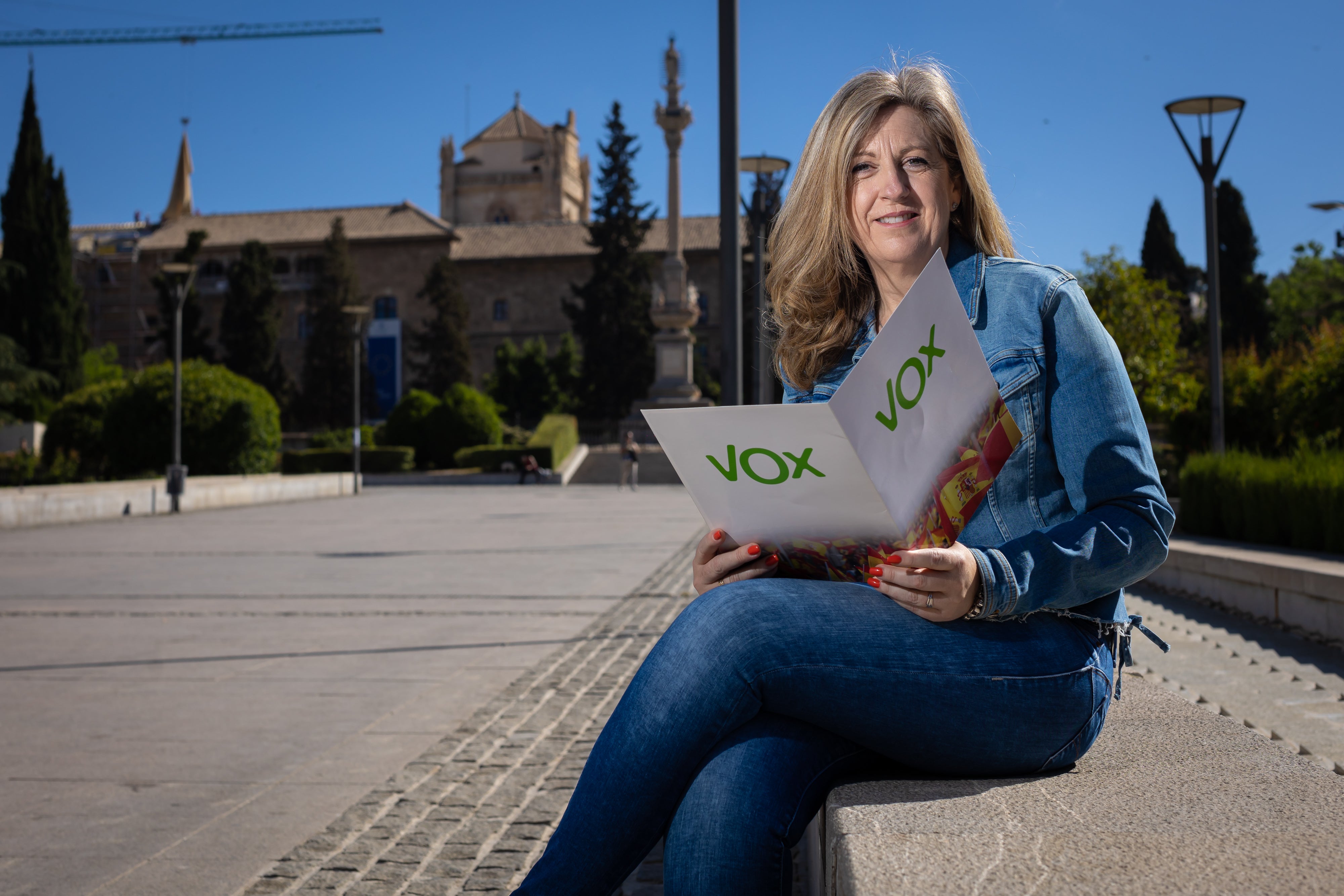 Beatriz Sánchez, la candidata de Vox.