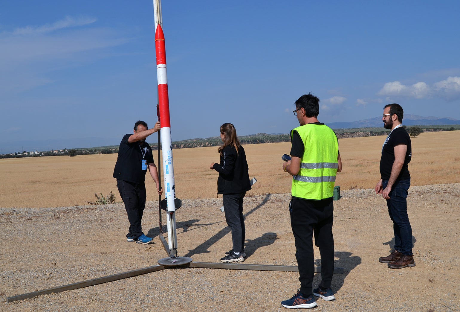 Uno de los lanzamientos.