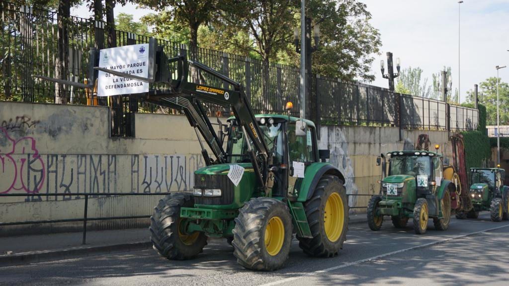 La tractorada en Granada, desde dentro
