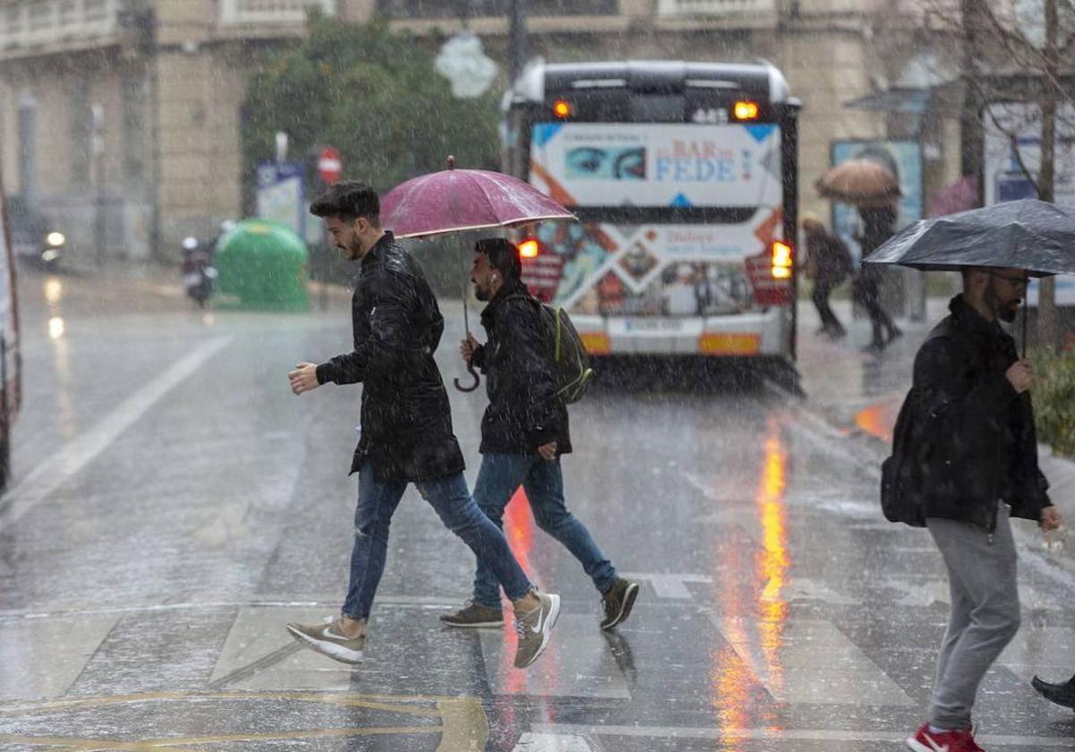 Estas son las zonas de Andalucía en las que lloverá más este fin de semana.