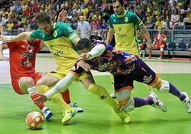 Partido del Jaén FS frente al Jimbee.