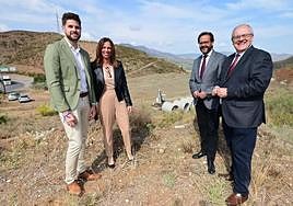 Obras del nuevo acceso a la Alpujarra granadina (A-348).