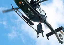 Imagen de archivo de un rescate.