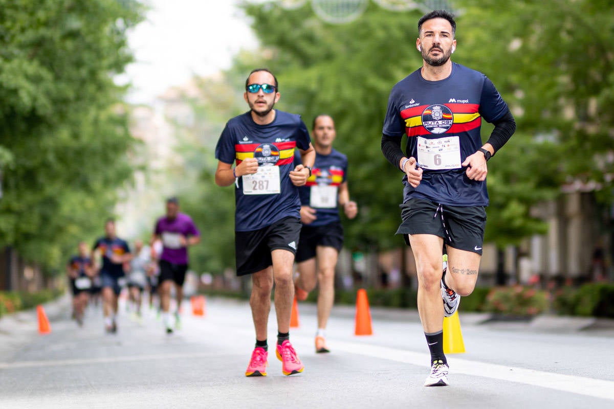 Encuéntrate en la carrera solidaria Ruta 091 de la Policía en Granada