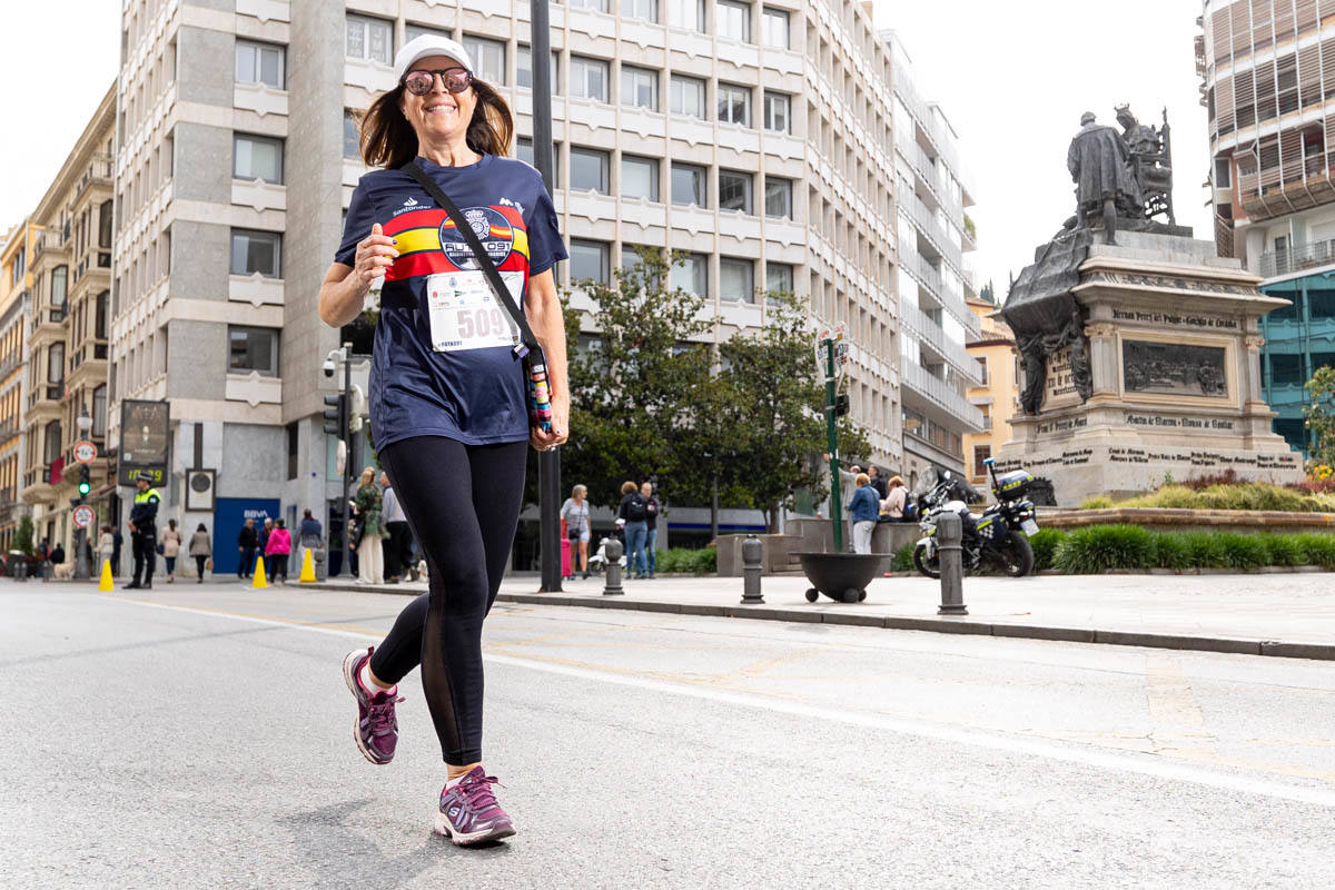 Encuéntrate en la carrera solidaria Ruta 091 de la Policía en Granada