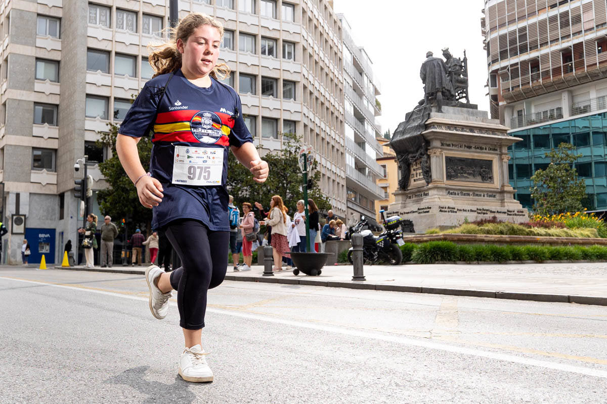 Encuéntrate en la carrera solidaria Ruta 091 de la Policía en Granada