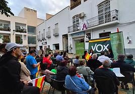 Acto celebrado en Gérgal.