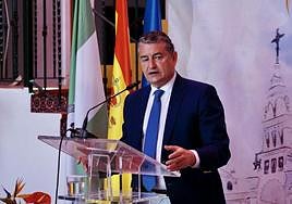 El consejero de la Presidencia, Interior, Diálogo Social y Simplificación Administrativa, Antonio Sanz.
