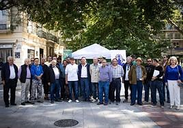 Regantes de Acequia Gorda del Genil, en la Fuente de las Batallas.