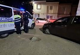 Intervención de la Policía Local de Jaén.