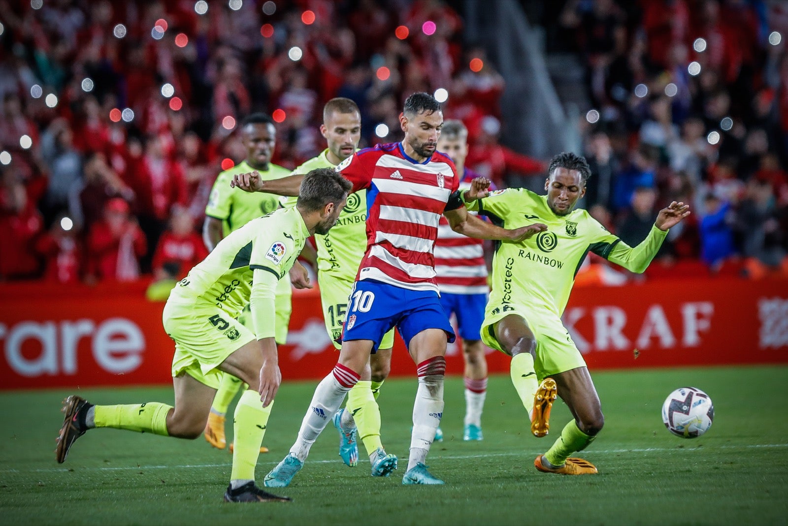 Las imágenes del Granada-Leganés a pie de campo