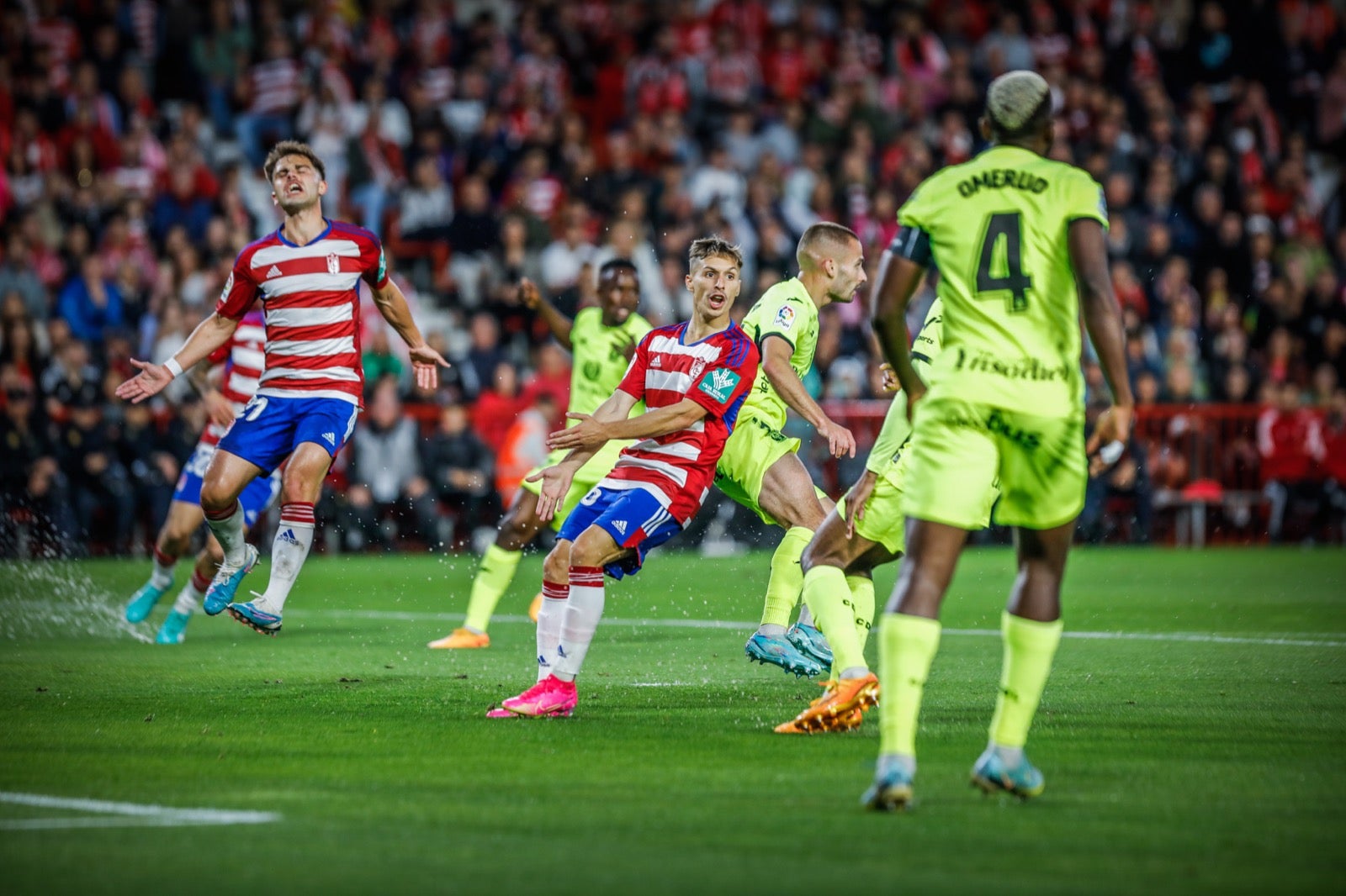Las imágenes del Granada-Leganés a pie de campo