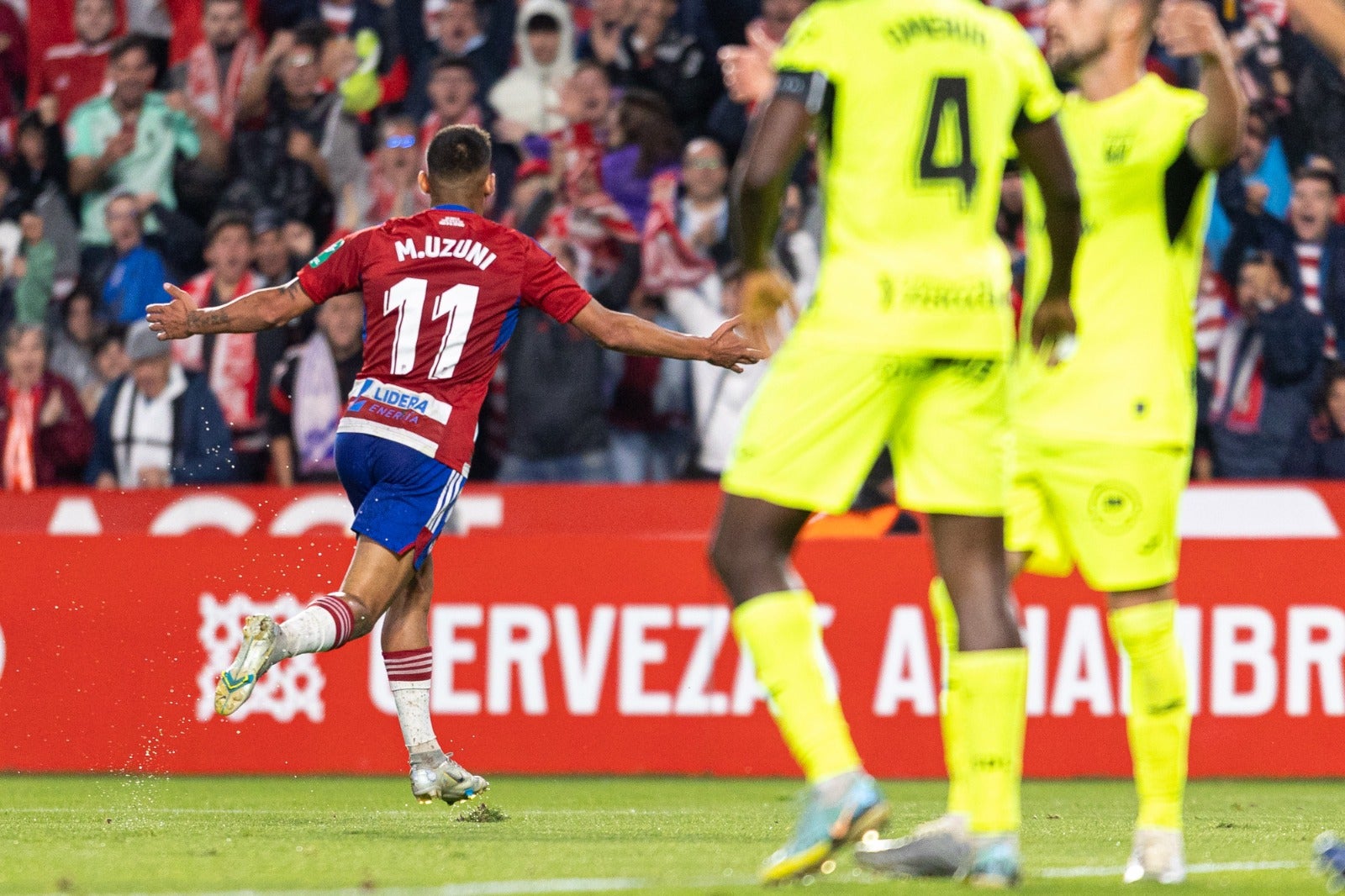 Las imágenes del Granada-Leganés a pie de campo