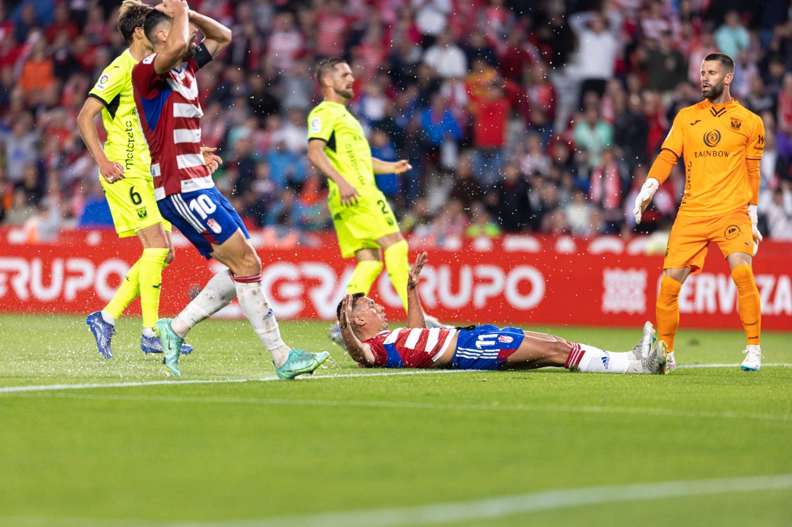 Las imágenes del Granada-Leganés a pie de campo