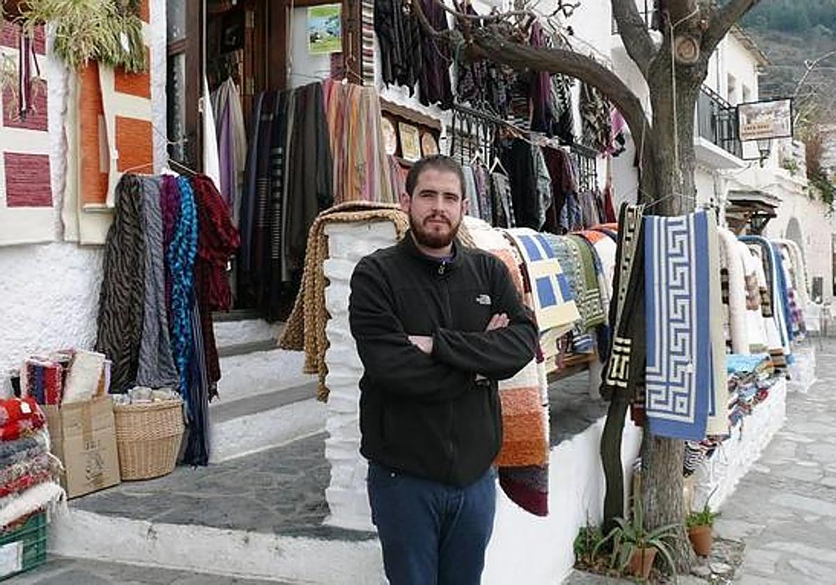 El alcalde de Pampaneira, Ángel Pérez.