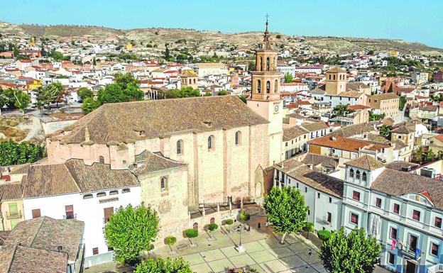 Plaza Mayor de Baza.