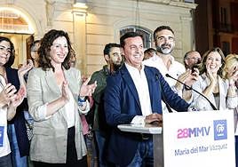 Javier Aureliano García, tras conocer los resultados de los comicios.