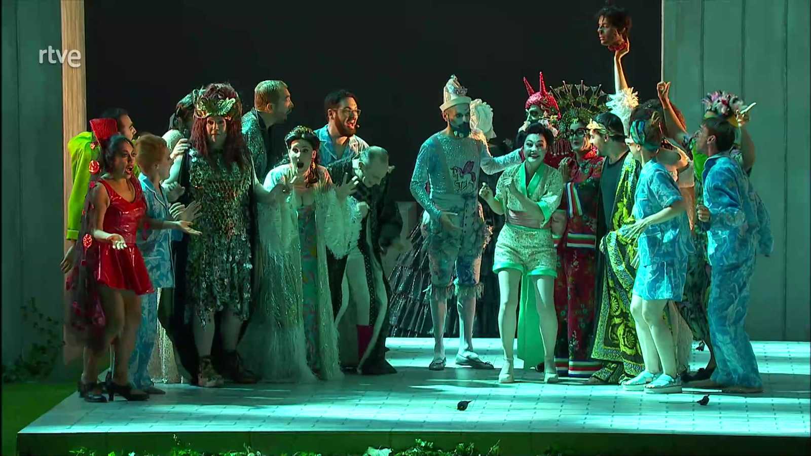 Representación de la opera 'The Fairy Queen'.