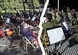 Granada suena hoy a música militar