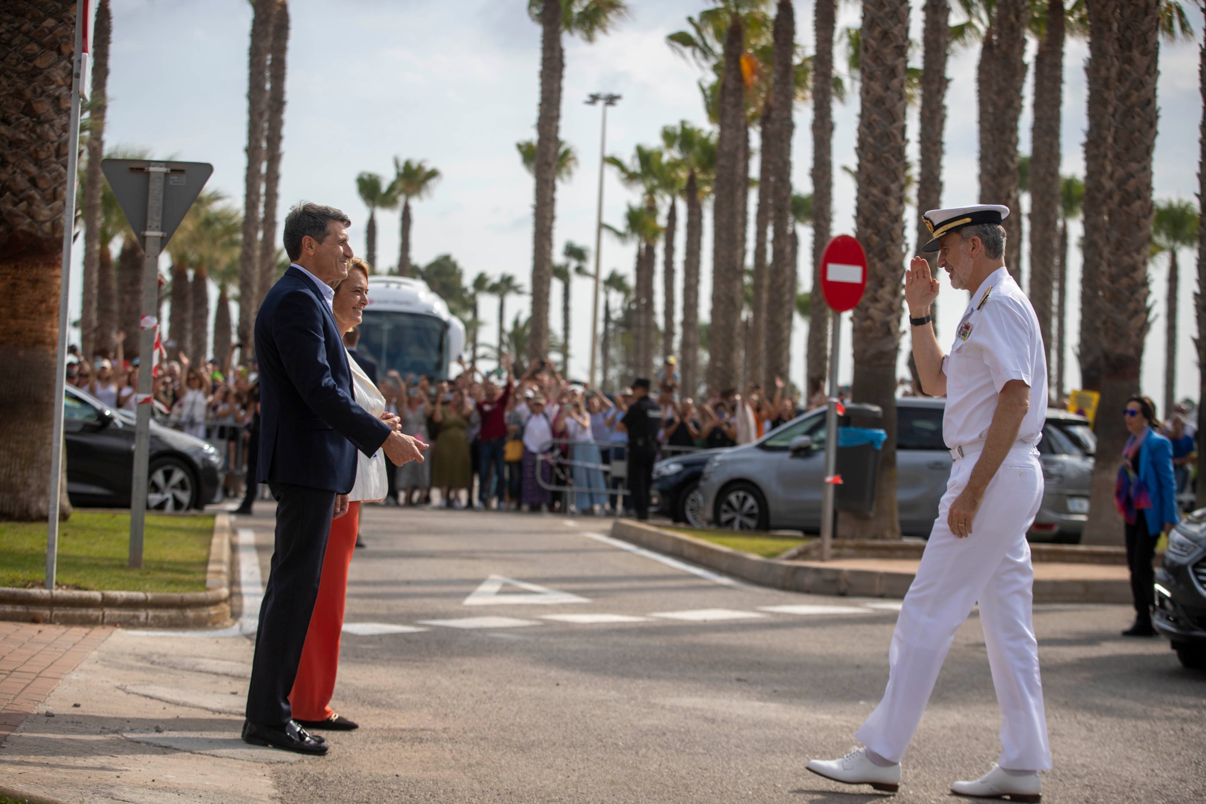 Las imágenes de la Armada en Motril con la presencia de Rey Felipe VI