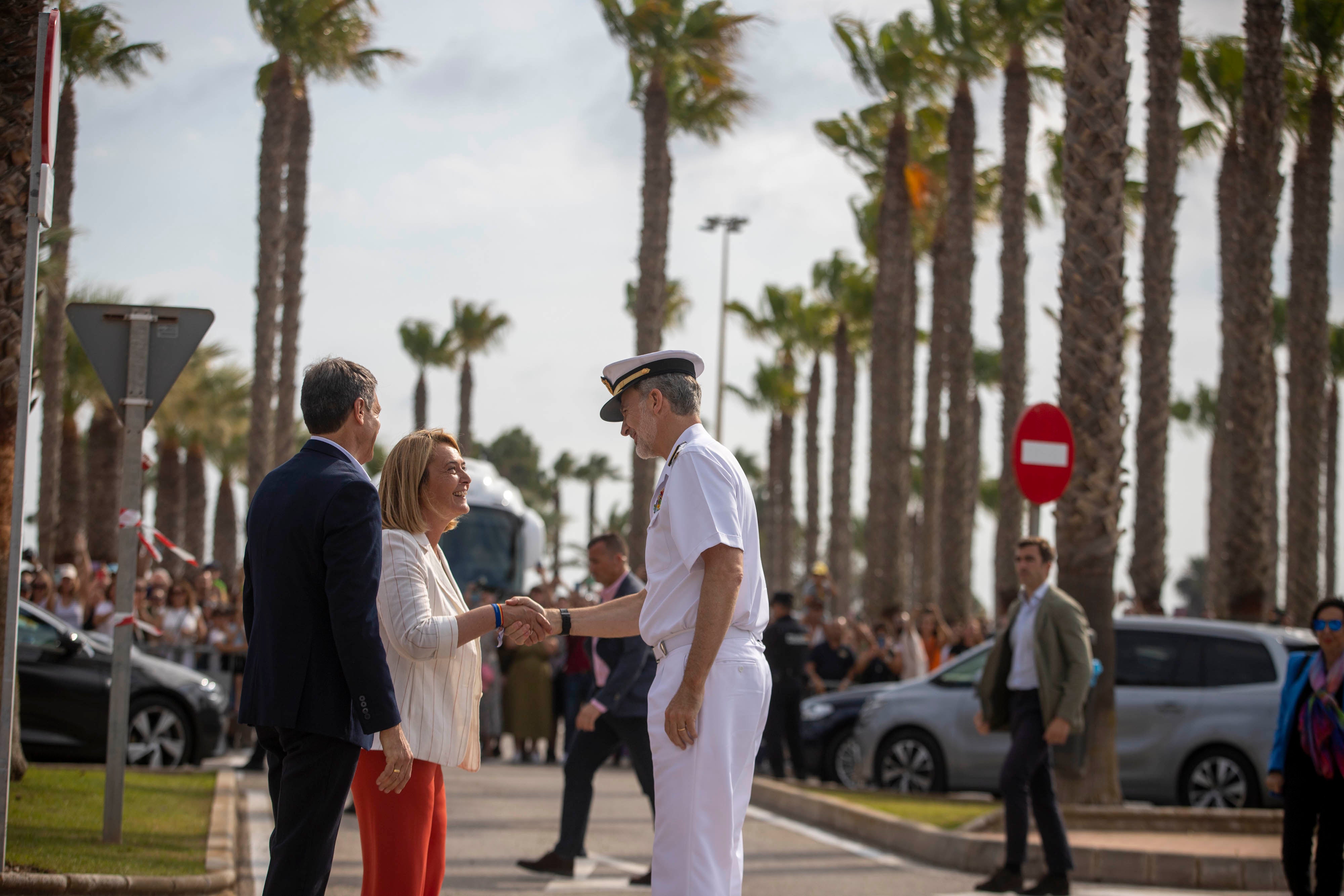 Las imágenes de la Armada en Motril con la presencia de Rey Felipe VI