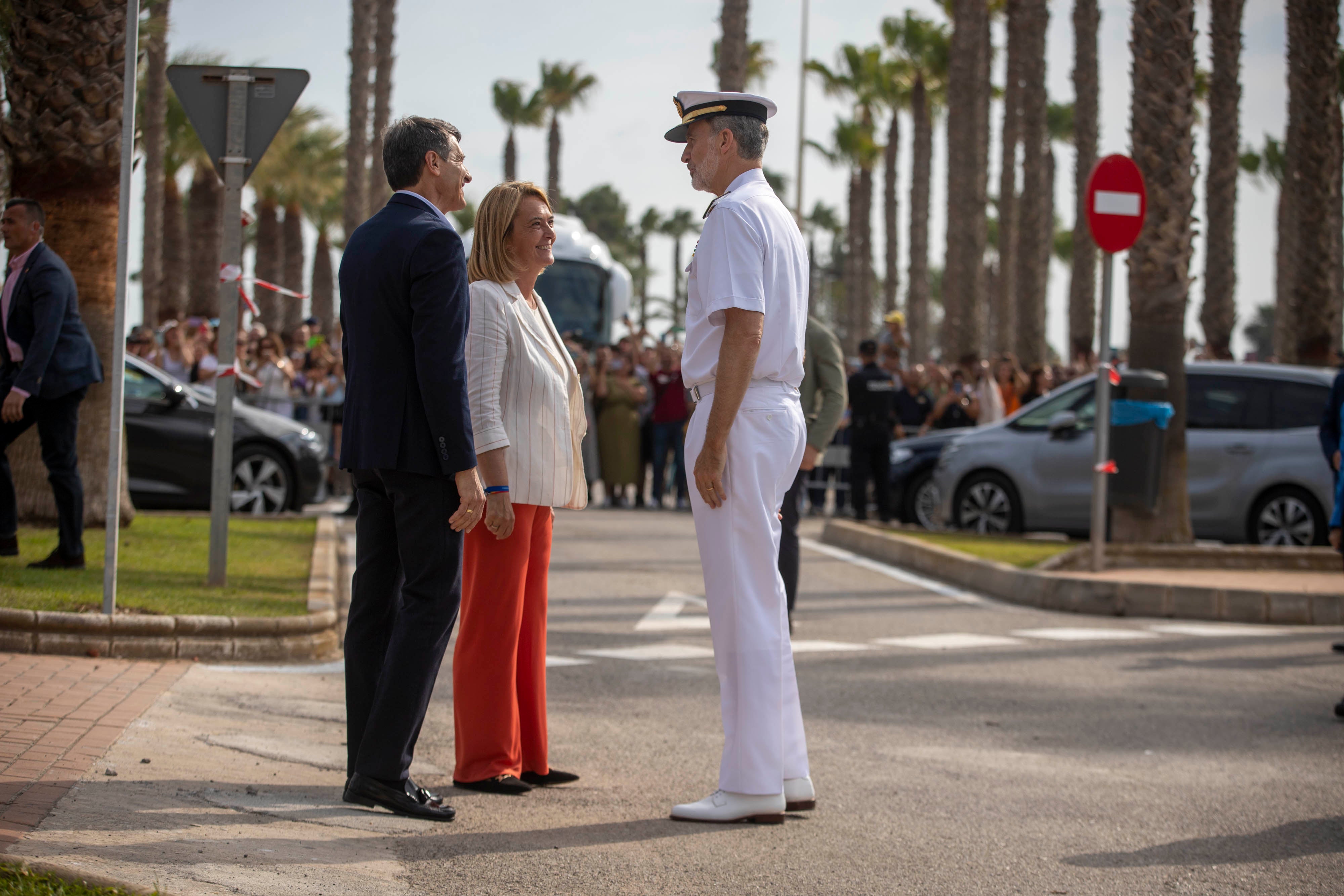 Las imágenes de la Armada en Motril con la presencia de Rey Felipe VI