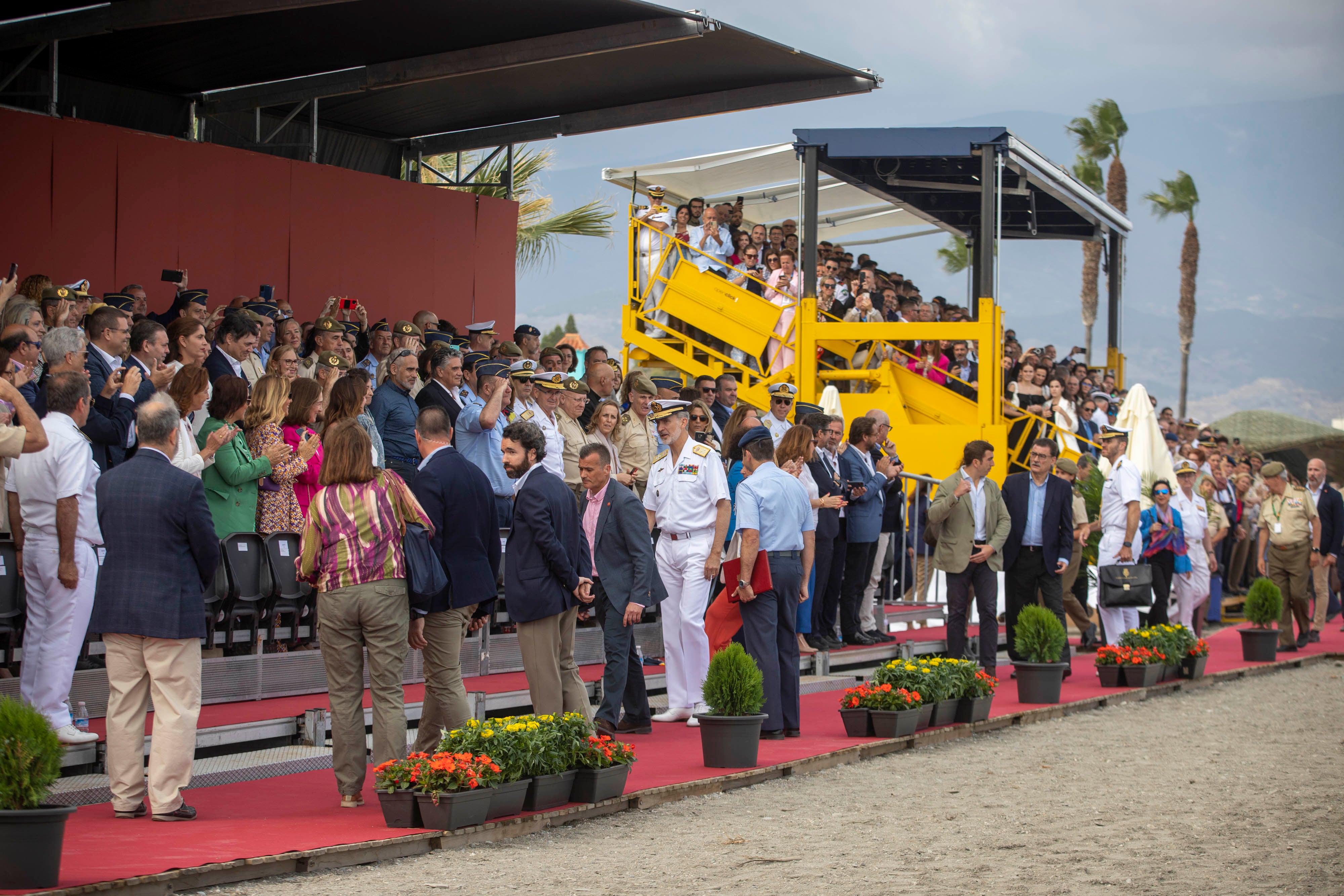 Las imágenes de la Armada en Motril con la presencia de Rey Felipe VI